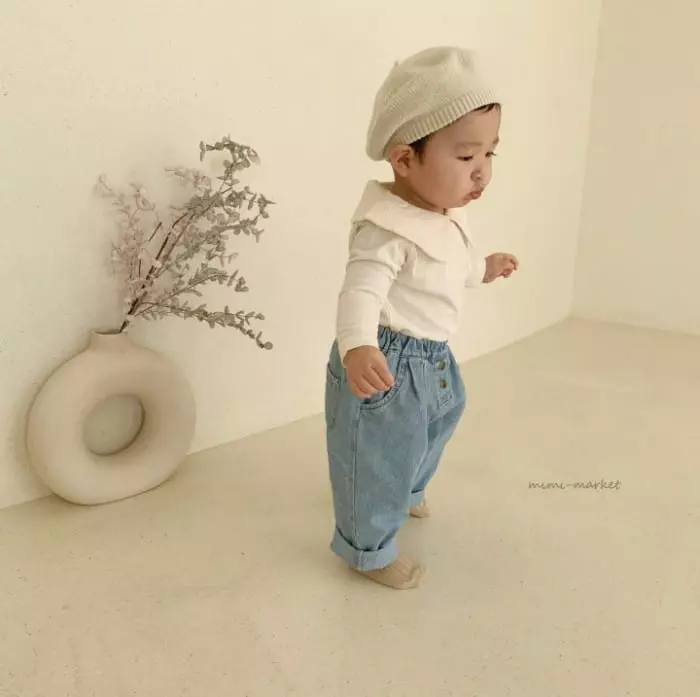 Mimi Market - Korean Baby Fashion - #babyfever - Dunim Pintuck Pants - 3