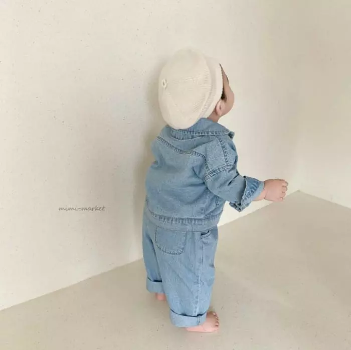 Mimi Market - Korean Baby Fashion - #babyfever - Wanny Denim Jacket - 2