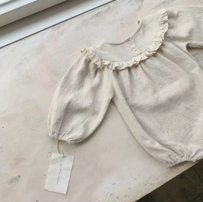 Mimi Market - Korean Baby Fashion - #babyfever - Buzz Frill Bodysuit - 4
