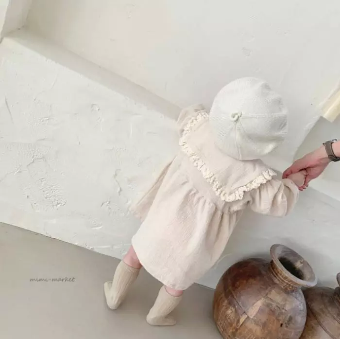 Mimi Market - Korean Baby Fashion - #babygirlfashion - Cubic Frill One-piece - 10