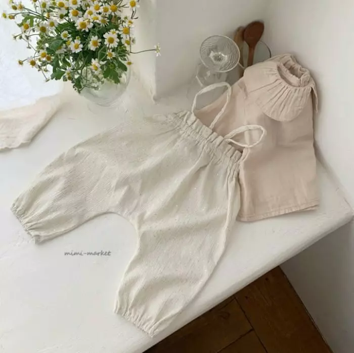 Mimi Market - Korean Baby Fashion - #babygirlfashion - Pole Dungarees - 6