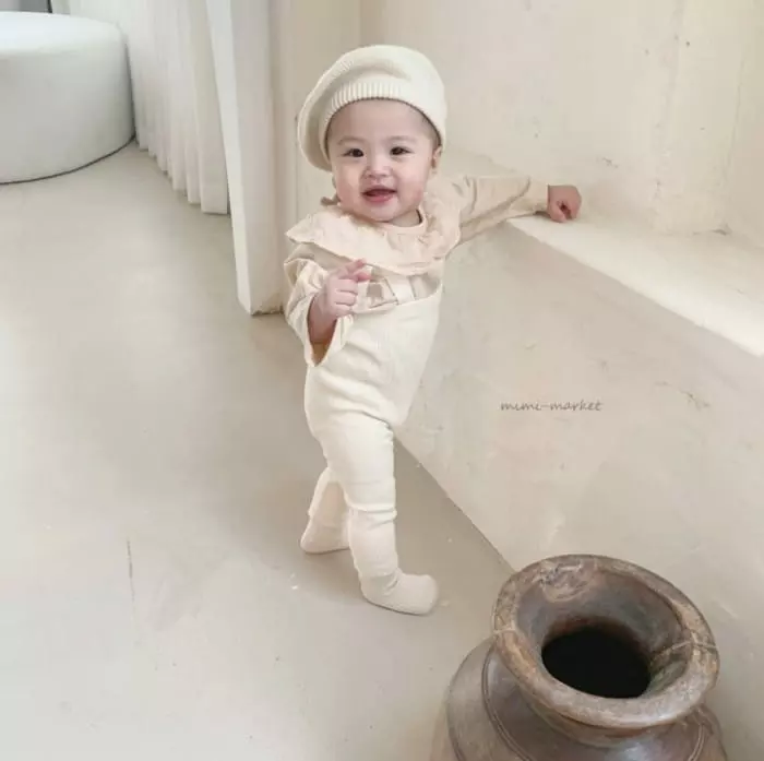 Mimi Market - Korean Baby Fashion - #babygirlfashion - Cozy Dungarees - 6
