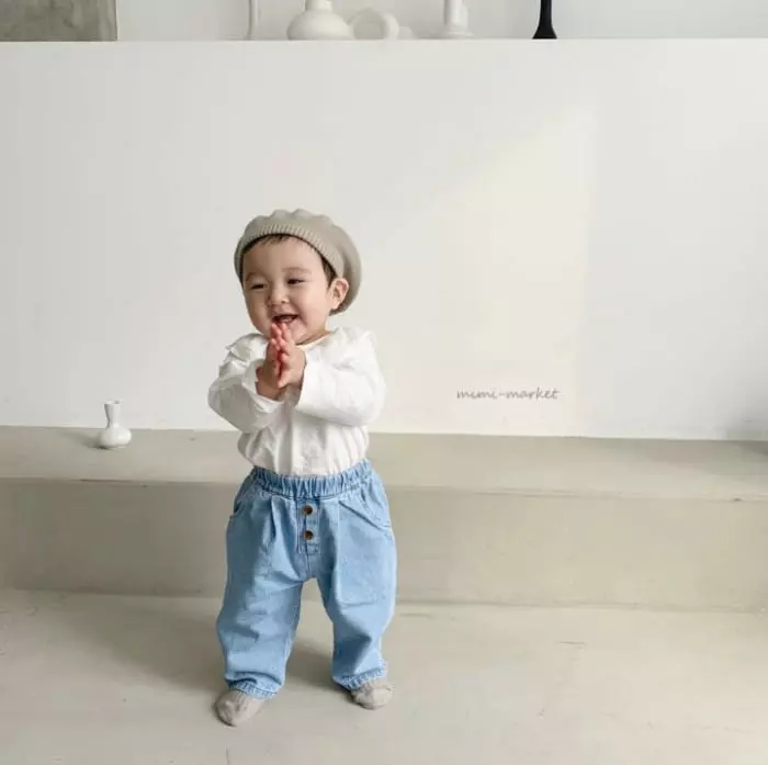 Mimi Market - Korean Baby Fashion - #babyfever - Dunim Pintuck Pants - 4