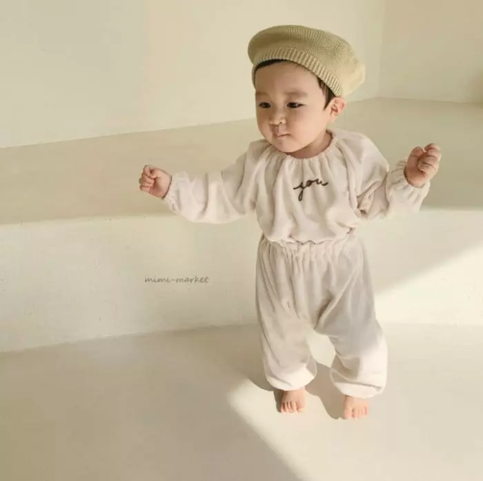 Mimi Market - Korean Baby Fashion - #babylifestyle - U Top Bottom Set - 12