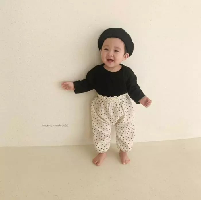 Mimi Market - Korean Baby Fashion - #babylifestyle - Circle Pants - 9