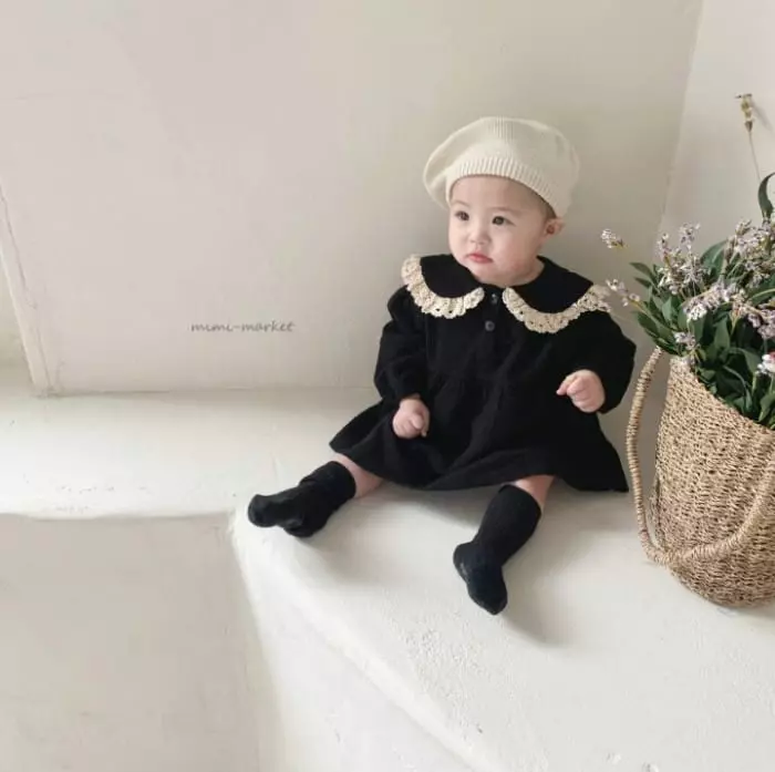Mimi Market - Korean Baby Fashion - #babylifestyle - Cubic Frill One-piece - 11