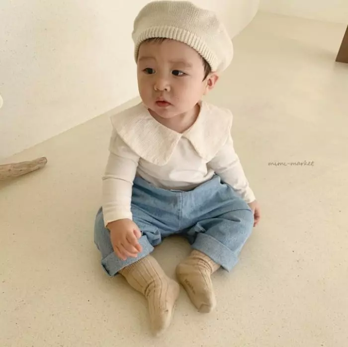 Mimi Market - Korean Baby Fashion - #babylifestyle - My Collar Tee - 10