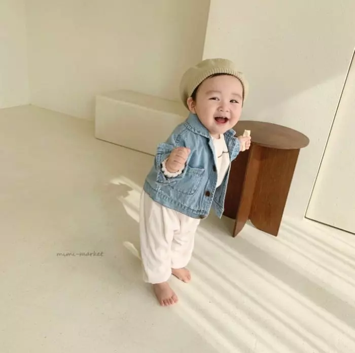 Mimi Market - Korean Baby Fashion - #babygirlfashion - Wanny Denim Jacket - 4