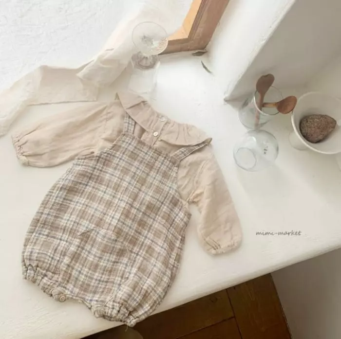 Mimi Market - Korean Baby Fashion - #babygirlfashion - Kitsch Overalls - 4