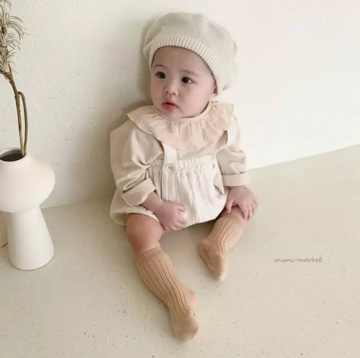Mimi Market - Korean Baby Fashion - #babylifestyle - Sharmang Collar Tee - 2