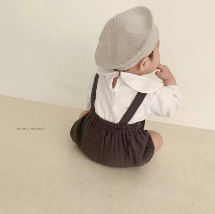 Mimi Market - Korean Baby Fashion - #babyoninstagram - Stitch Dungarees - 9
