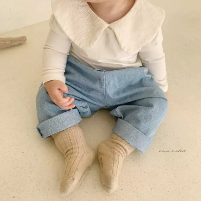 Mimi Market - Korean Baby Fashion - #babyootd - My Collar Tee - 12