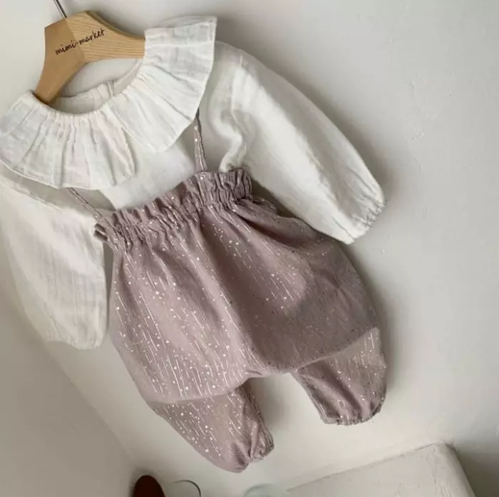 Mimi Market - Korean Baby Fashion - #babyootd - Pole Dungarees - 9