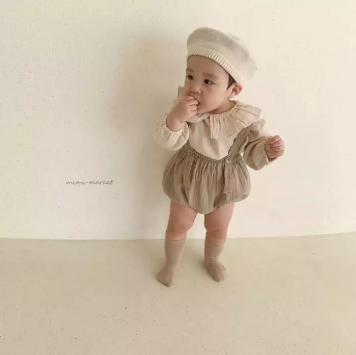 Mimi Market - Korean Baby Fashion - #babyootd - Stitch Dungarees - 10