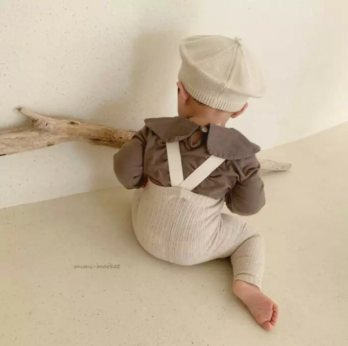Mimi Market - Korean Baby Fashion - #babyootd - Cozy Dungarees - 9