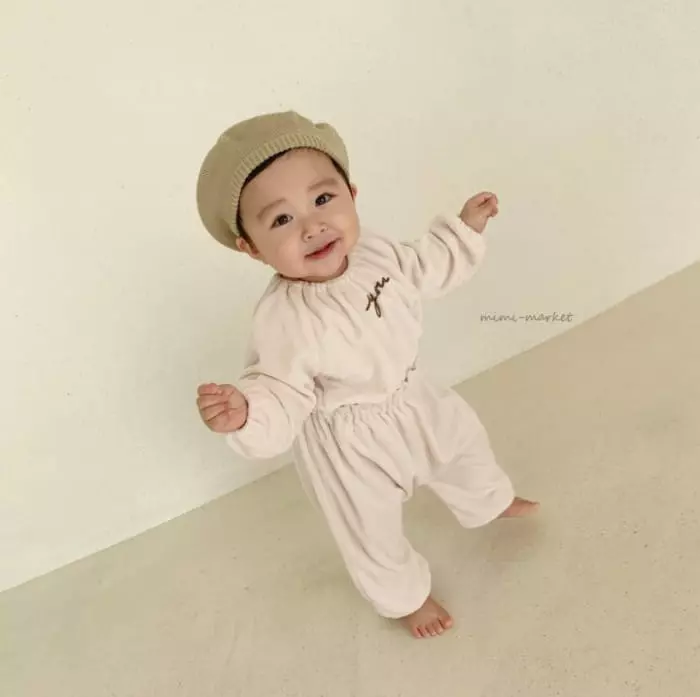 Mimi Market - Korean Baby Fashion - #babyoutfit - U Top Bottom Set