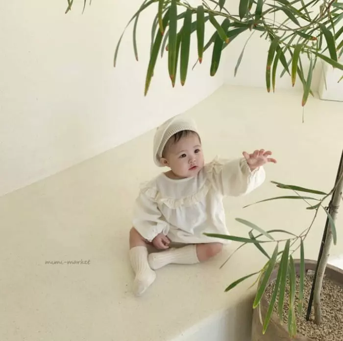 Mimi Market - Korean Baby Fashion - #babyoutfit - Buzz Frill Bodysuit - 9