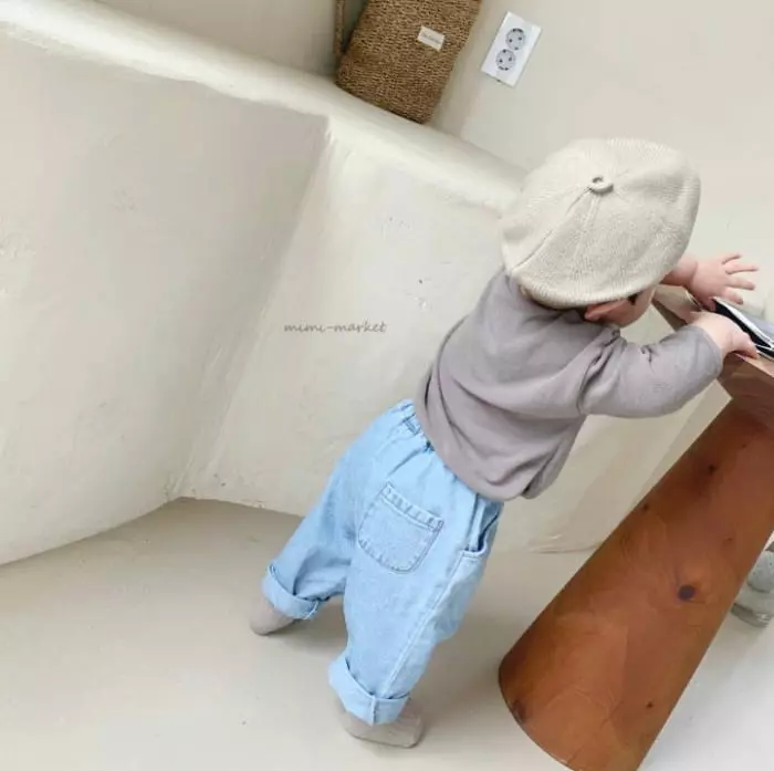 Mimi Market - Korean Baby Fashion - #babyoutfit - Elephant Tee - 6