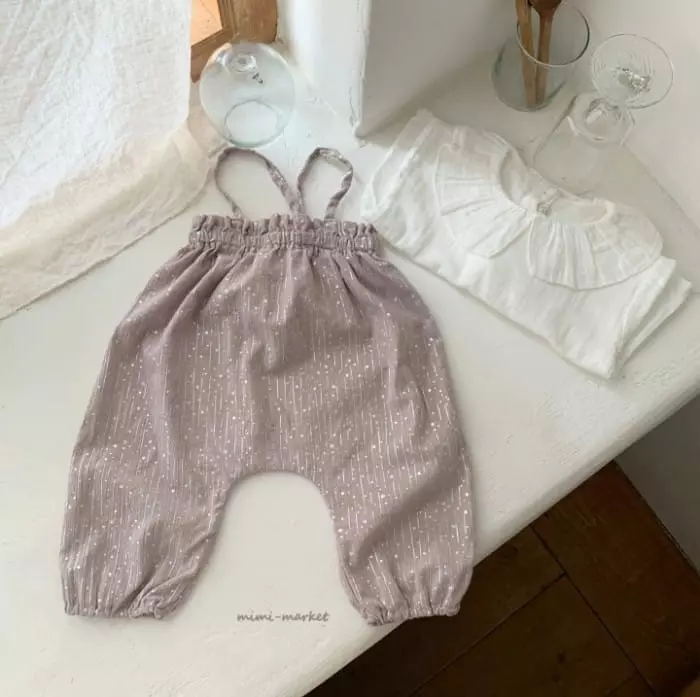 Mimi Market - Korean Baby Fashion - #babyoutfit - Pole Dungarees - 10