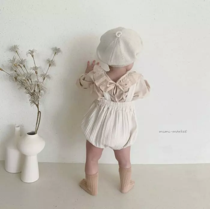 Mimi Market - Korean Baby Fashion - #babyoutfit - Stitch Dungarees - 11