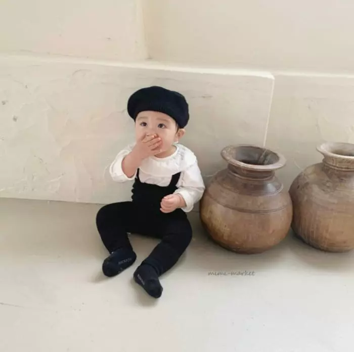 Mimi Market - Korean Baby Fashion - #babyoutfit - Cozy Dungarees - 10