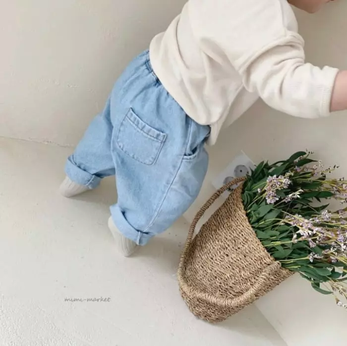 Mimi Market - Korean Baby Fashion - #babyoutfit - Dunim Pintuck Pants - 9