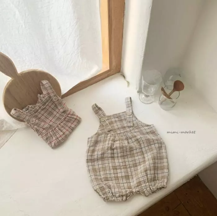 Mimi Market - Korean Baby Fashion - #babyoutfit - Kitsch Overalls - 7