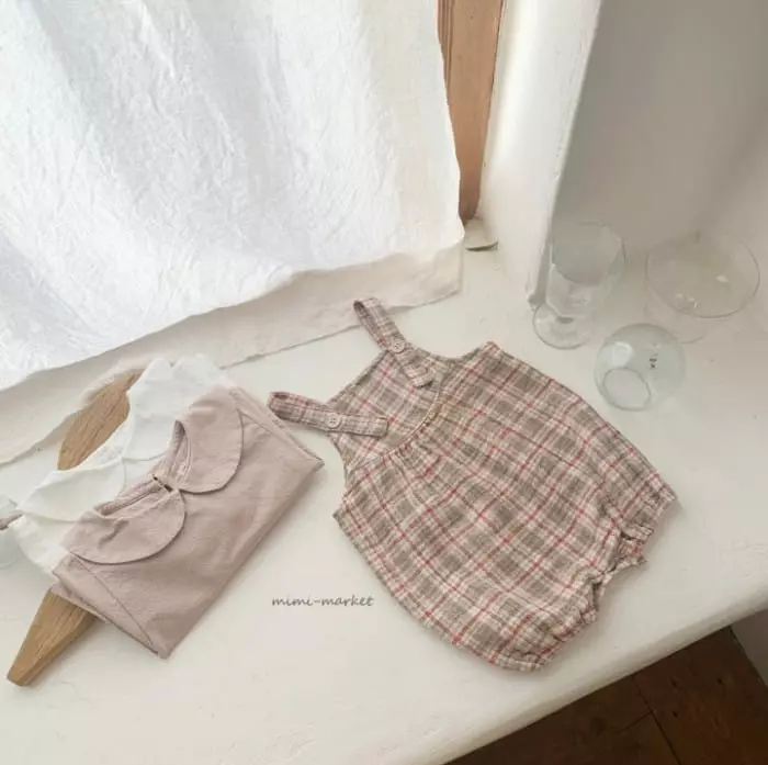 Mimi Market - Korean Baby Fashion - #babyoutfit - Kitsch Overalls - 8