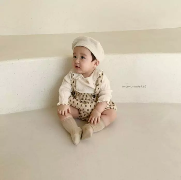 Mimi Market - Korean Baby Fashion - #babyoutfit - Arum Dungarees - 4