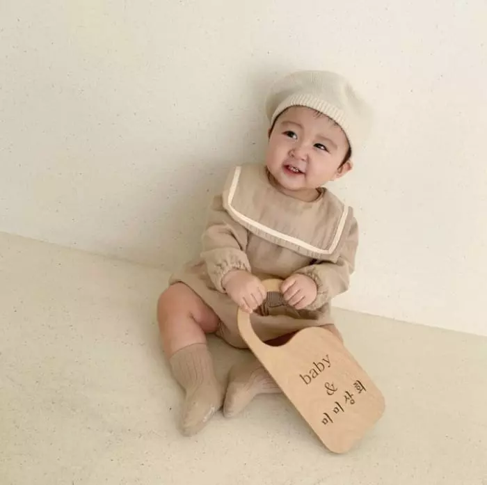 Mimi Market - Korean Baby Fashion - #babywear - Twill Top Bottom Set - 2