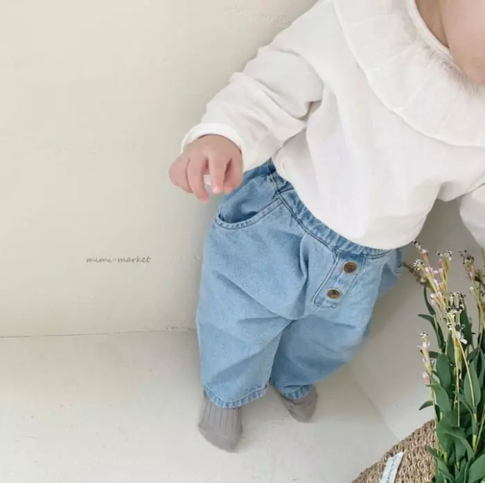 Mimi Market - Korean Baby Fashion - #babywear - Sharmang Collar Tee - 7