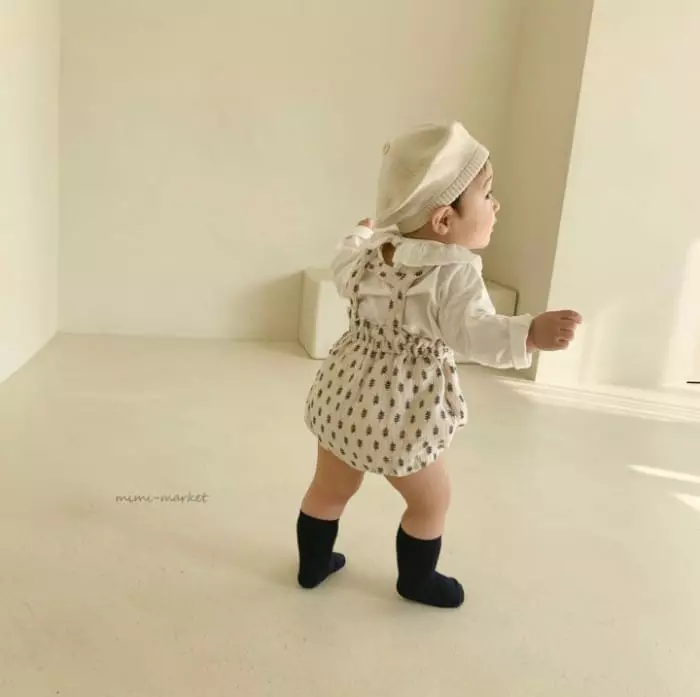 Mimi Market - Korean Baby Fashion - #onlinebabyboutique - Arum Dungarees - 5