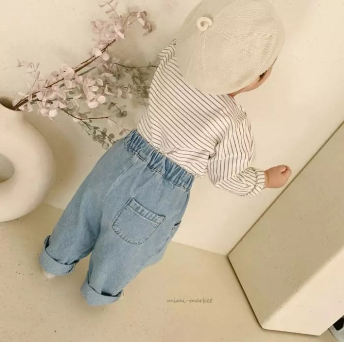 Mimi Market - Korean Baby Fashion - #onlinebabyboutique - Dunim Pintuck Pants - 11
