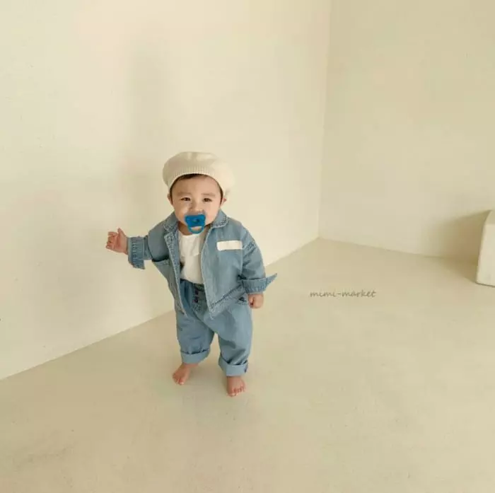Mimi Market - Korean Baby Fashion - #onlinebabyboutique - Wanny Denim Jacket - 10