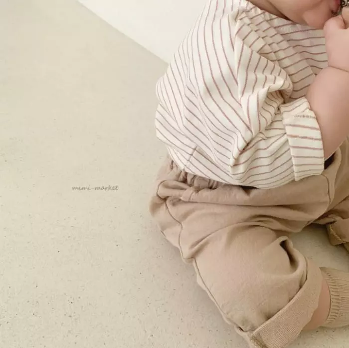 Mimi Market - Korean Baby Fashion - #onlinebabyboutique - Winner One Stripes Tee - 6