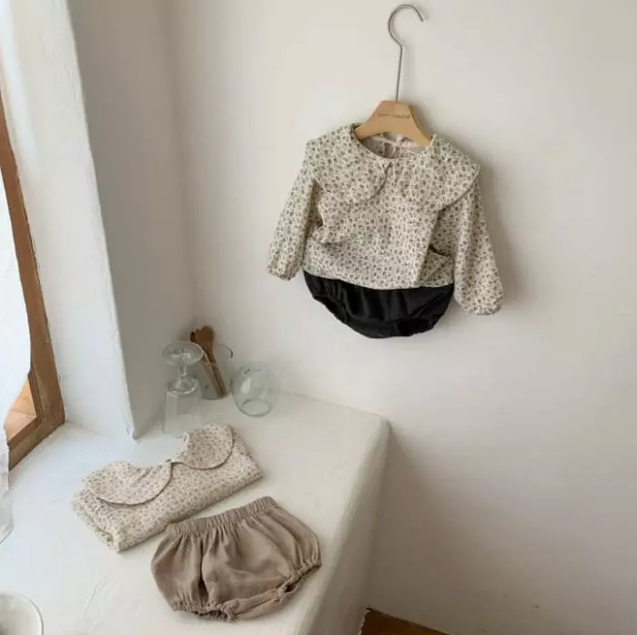 Mimi Market - Korean Baby Fashion - #onlinebabyshop - Better Top Bottom Set - 2