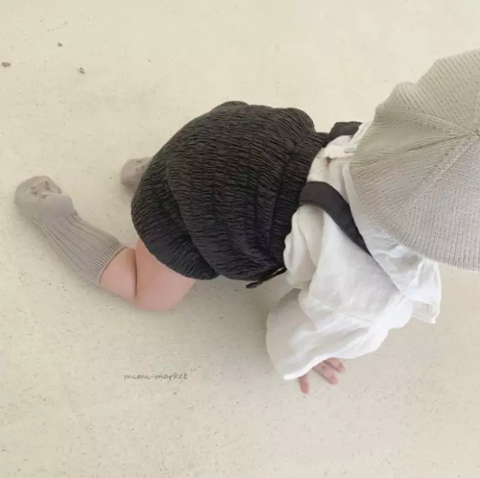 Mimi Market - Korean Baby Fashion - #onlinebabyshop - Biscuit Dungarees - 7