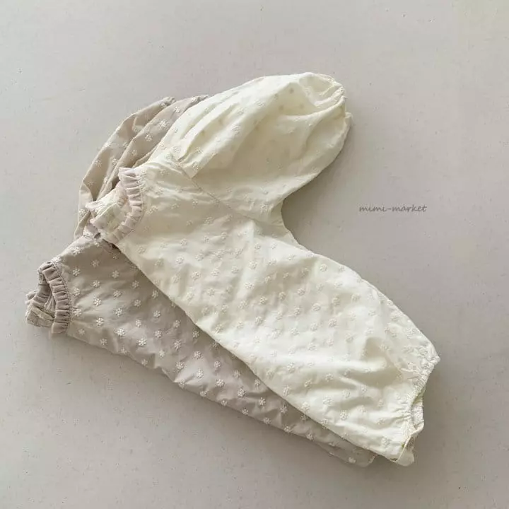 Mimi Market - Korean Baby Fashion - #onlinebabyboutique - Veloure Bodysuit - 4