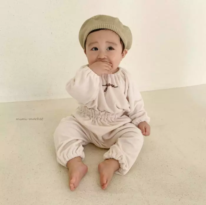 Mimi Market - Korean Baby Fashion - #smilingbaby - U Top Bottom Set - 5