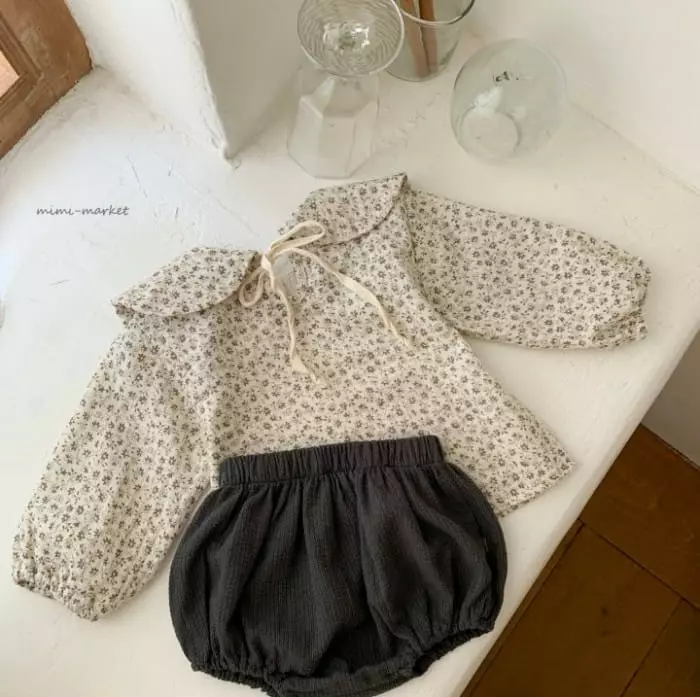 Mimi Market - Korean Baby Fashion - #smilingbaby - Better Top Bottom Set - 3