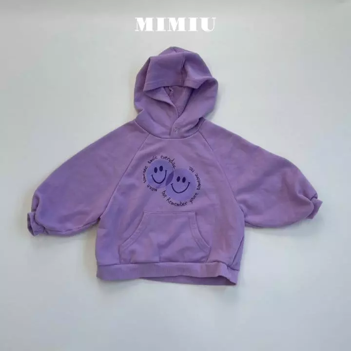 Mimiu - Korean Children Fashion - #Kfashion4kids - Double Smile Hoody Tee - 11
