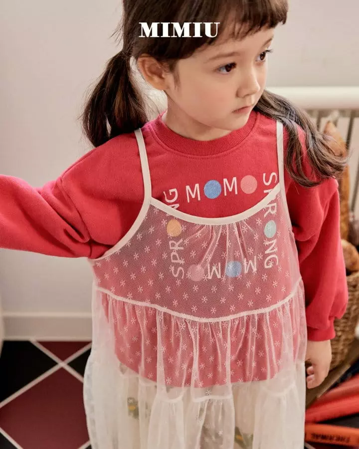 Mimiu - Korean Children Fashion - #childofig - Color Dot Sweatshirt - 5