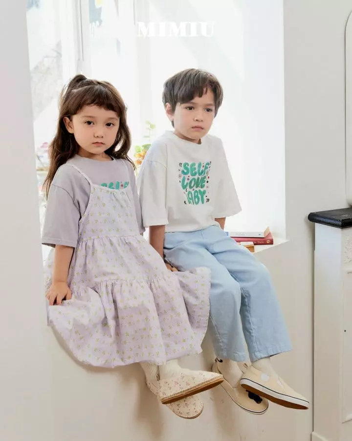 Mimiu - Korean Children Fashion - #childrensboutique - Baby Soldier Capri Tee - 9