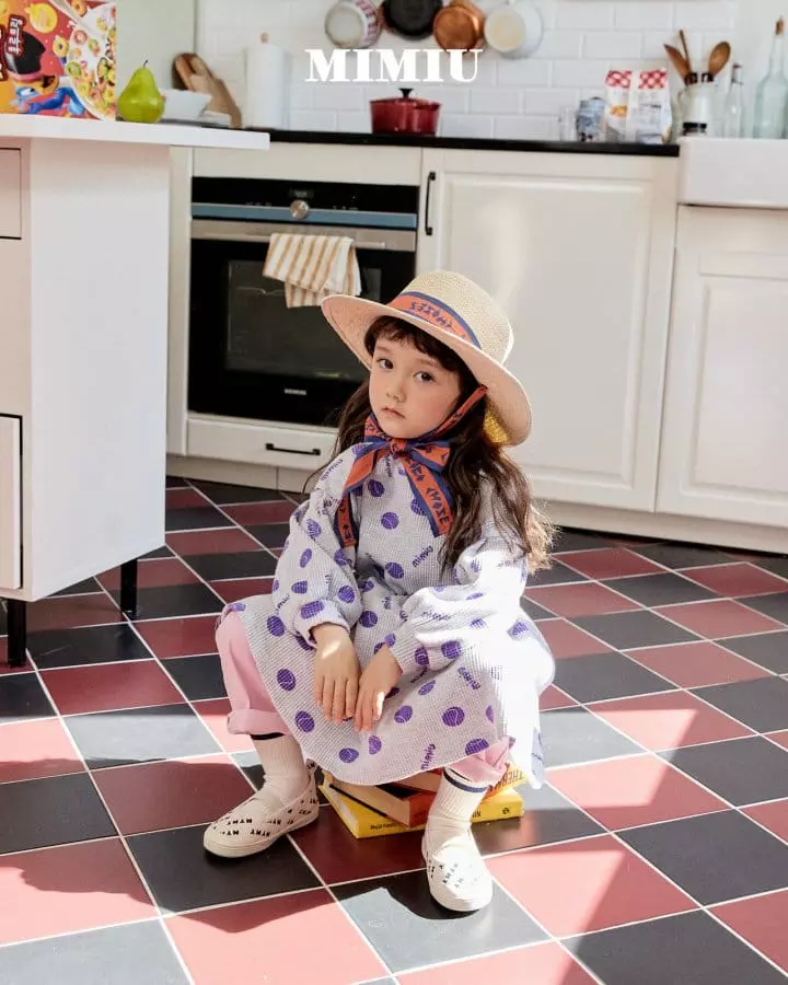 Mimiu - Korean Children Fashion - #childofig - Puff Tennis One-piece - 4