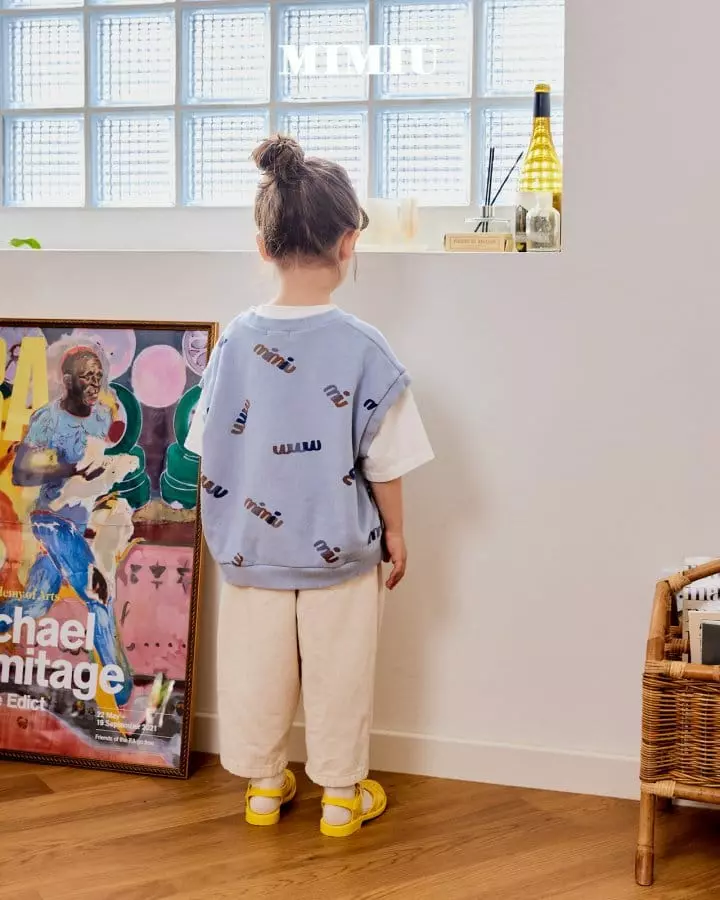 Mimiu - Korean Children Fashion - #designkidswear - Mimiu Tie Vest - 2