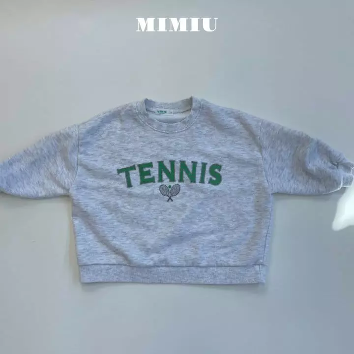 Mimiu - Korean Children Fashion - #designkidswear - Tennis Sweatshirt - 11