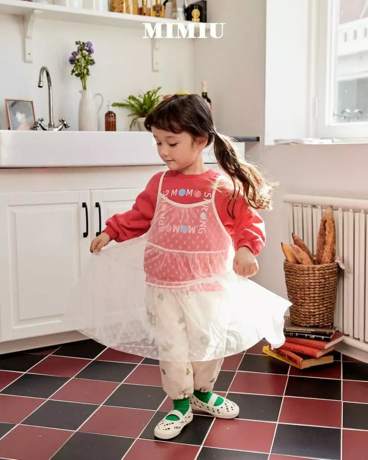 Mimiu - Korean Children Fashion - #designkidswear - Color Dot Sweatshirt - 7