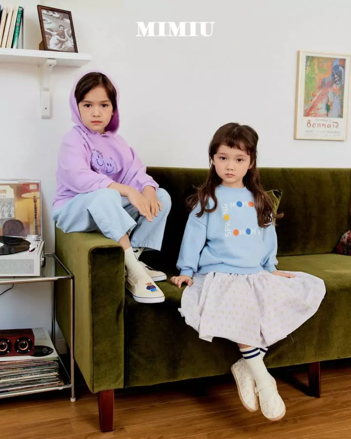 Mimiu - Korean Children Fashion - #designkidswear - Double Smile Hoody Tee - 5