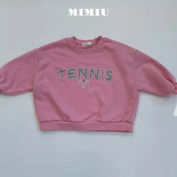 Mimiu - Korean Children Fashion - #discoveringself - Tennis Sweatshirt - 12