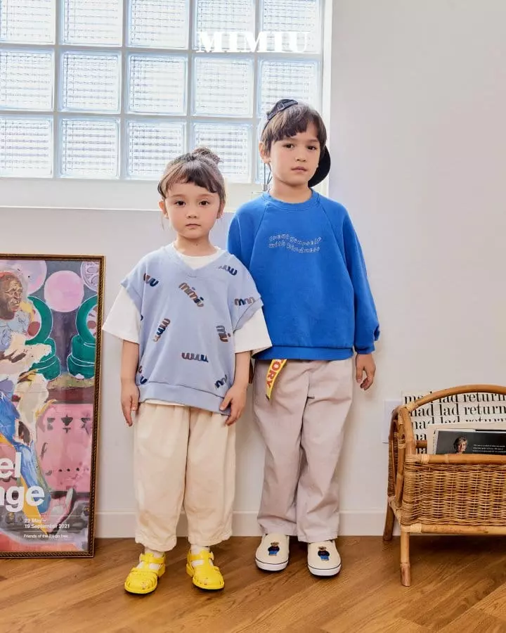Mimiu - Korean Children Fashion - #discoveringself - Mimiu Tie Vest - 4